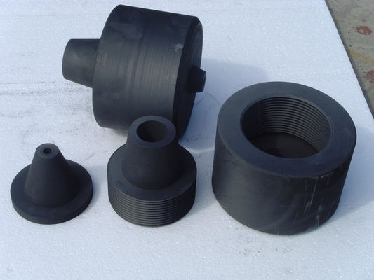 High Temperature Resistance Crucible 99.9% Carbon Graphite Material For Melting Brass